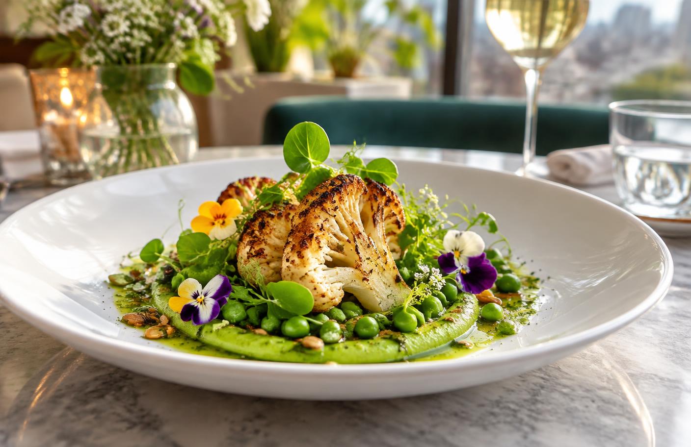 The Green Table vegan dishes
